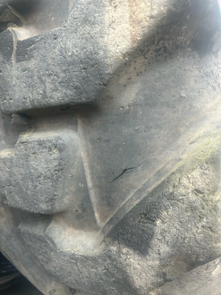 Two Tractor Tyres and tubes 16.8.28 - Image 3