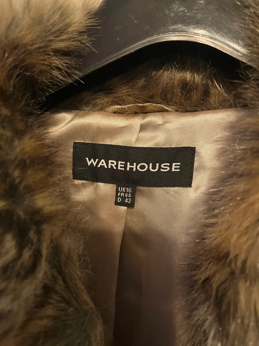 Warehouse faux fur Jacket - Image 3