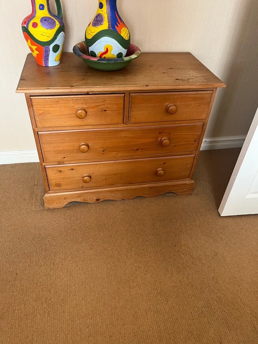 Wooden Chest Of Drawers