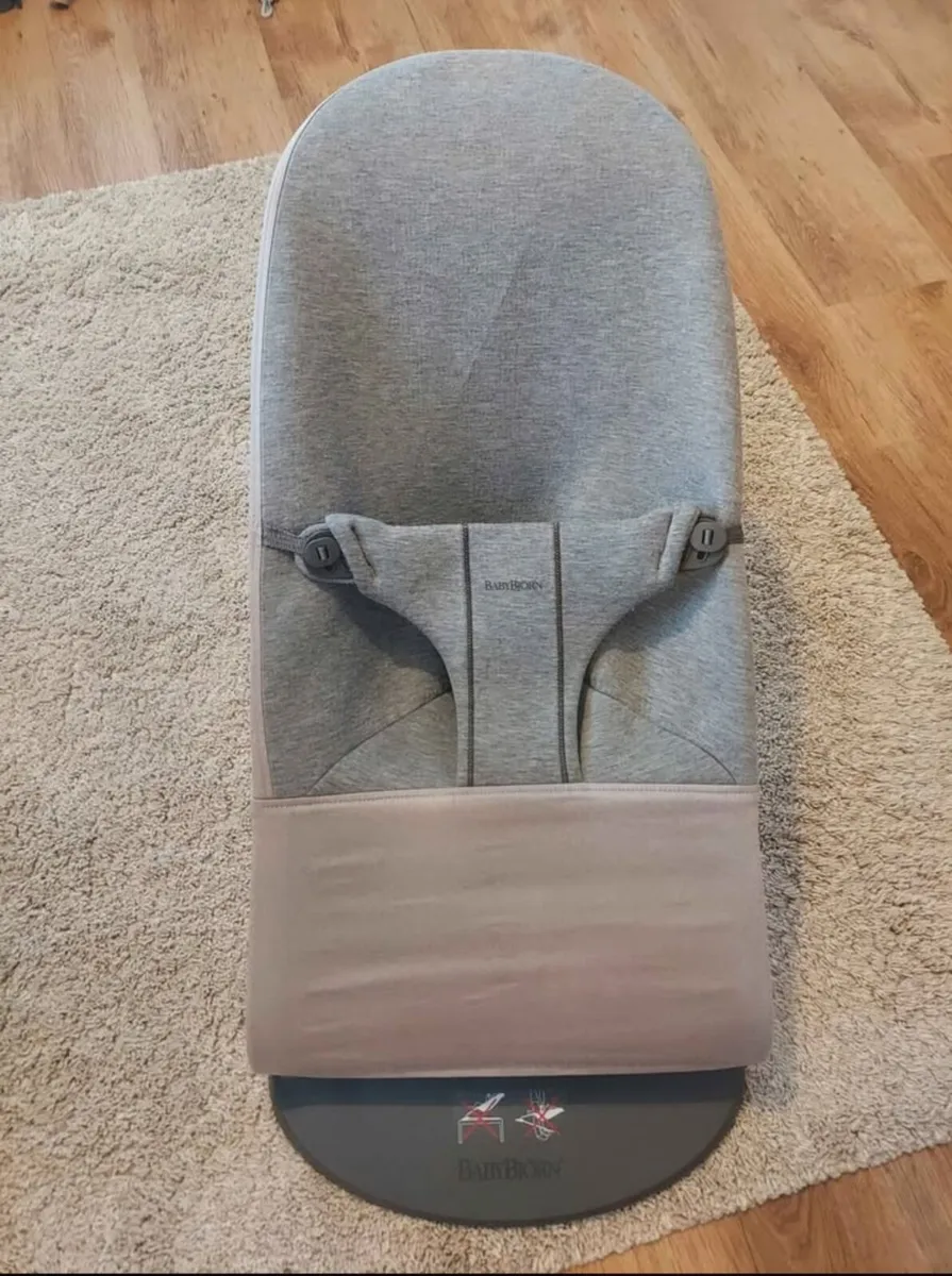Baby Bjorn bouncer - gray - Image 1