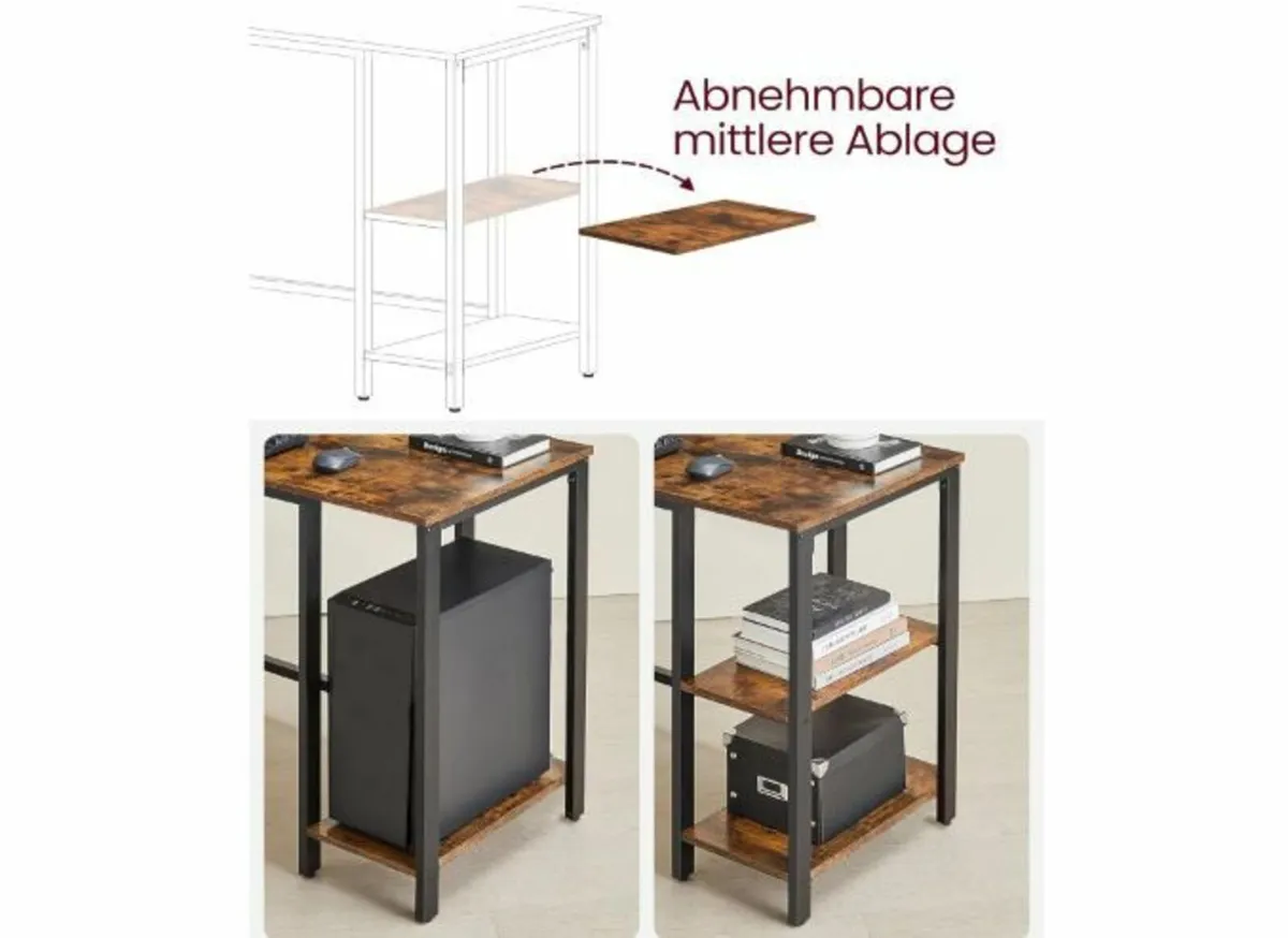 L-Shaped Computer Desk, Corner Desk - Image 2