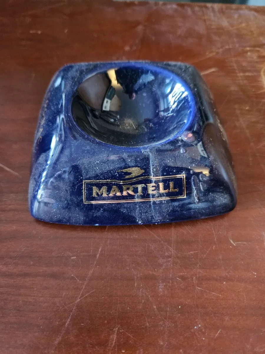 Vintage Martel Brandy Ashtray - Image 2