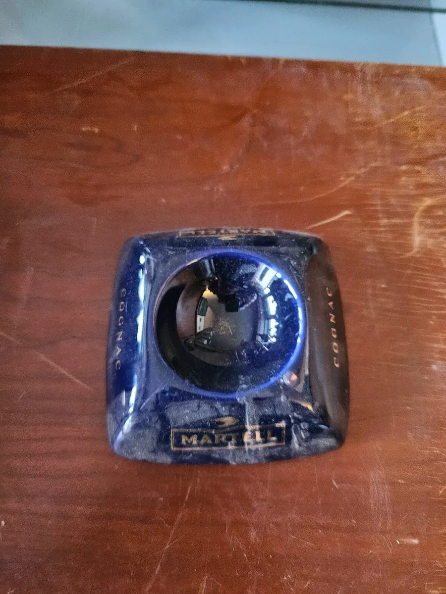 Vintage Martel Brandy Ashtray - Image 3