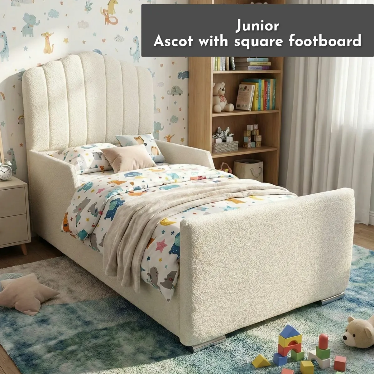 Single Bed Frame Safety Sides - All Colours - Image 1