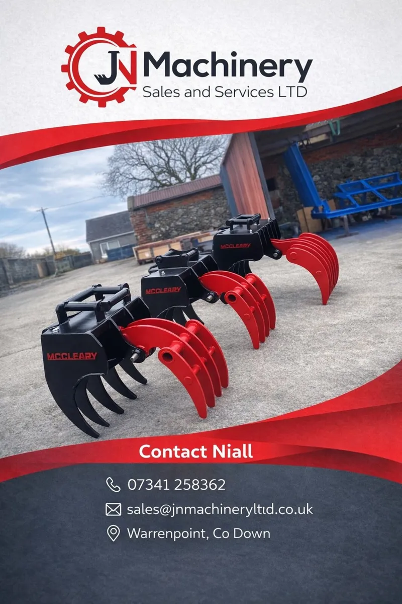 Hardox Excavator Grab – Heavy Duty - Image 1