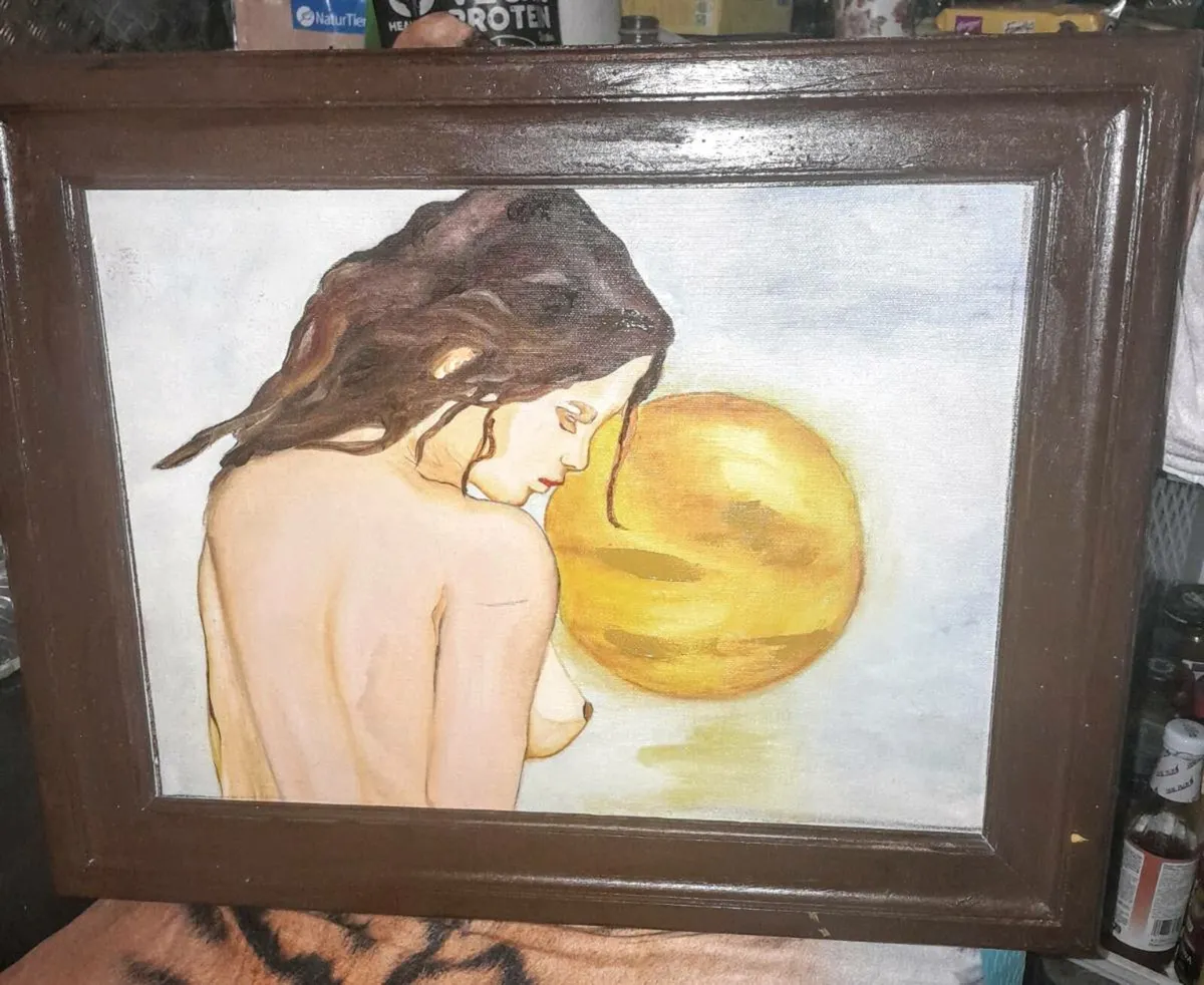 Framed painting - Image 1