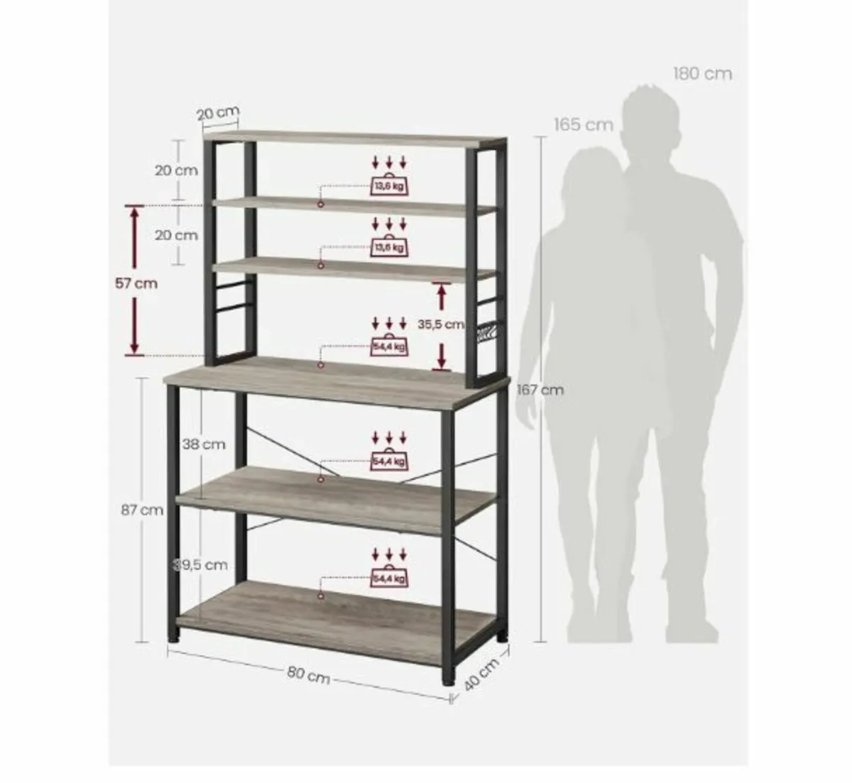 Kitchen Shelf, Standing Shelf - Image 4