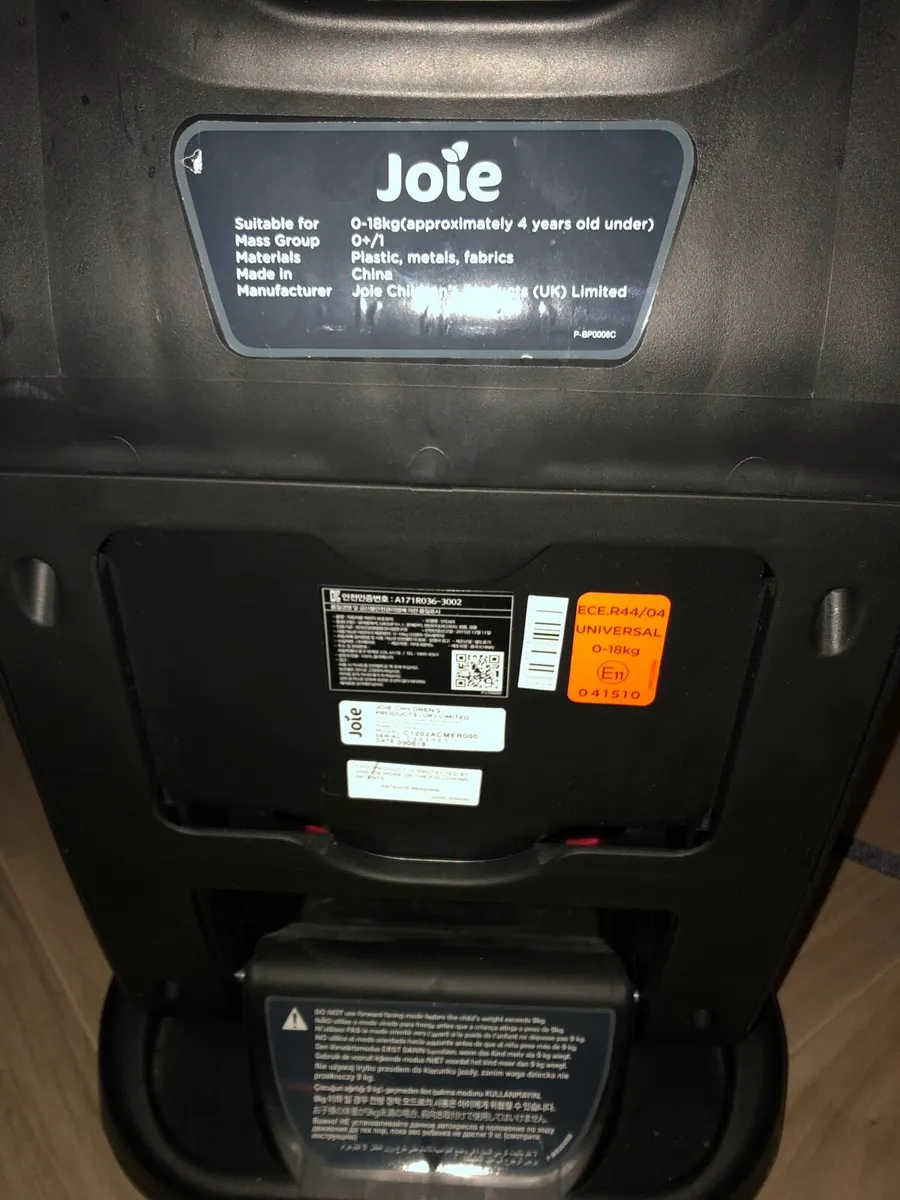 Joie car seat - Image 3