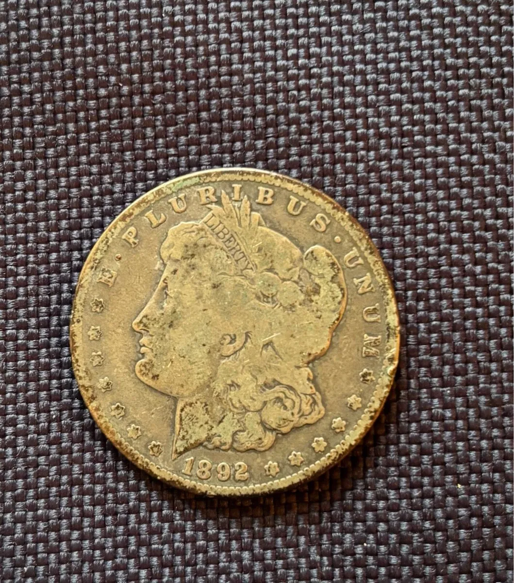 1892 Morgan Silver Dollar - Image 2