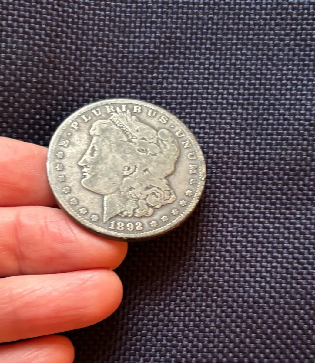 1892 Morgan Silver Dollar - Image 3