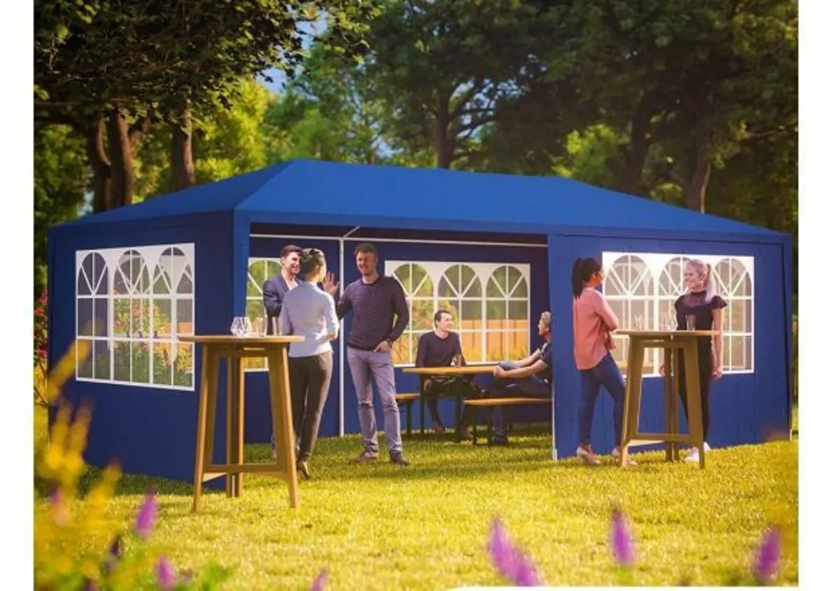 Gazebo 3 x 6 m UV Protection 18 m² Roof - Image 2