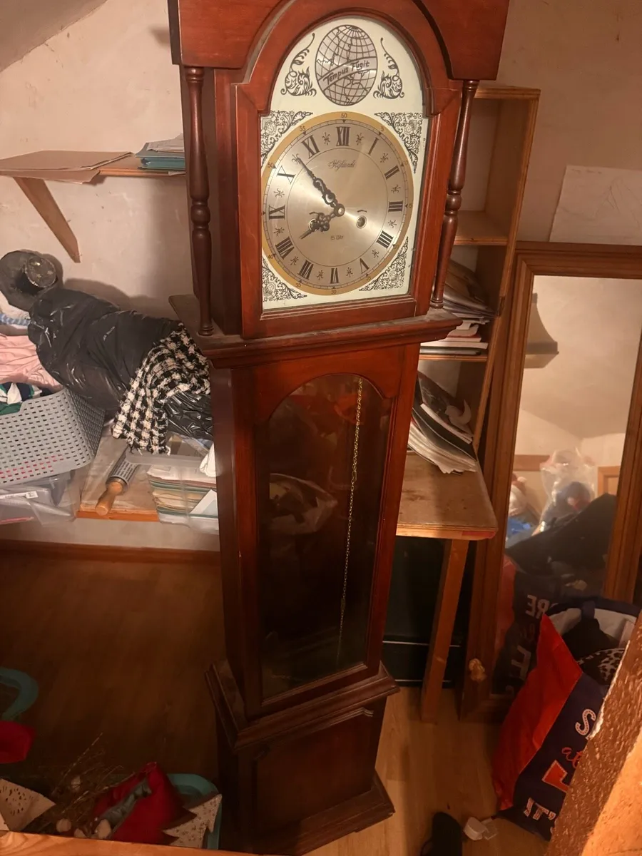 Antique 6ft clock - Image 4