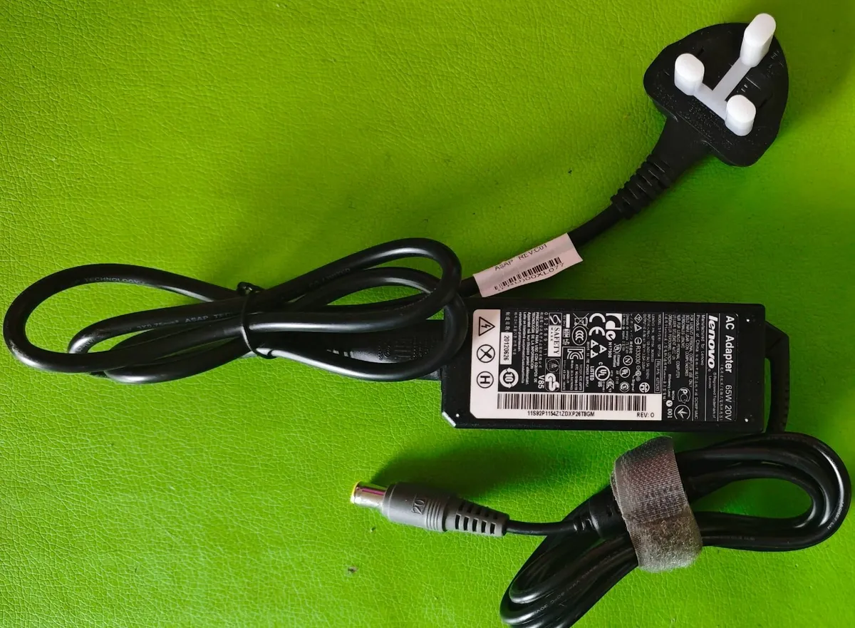 Lenovo 65W 20V Adapter Charger Power Supply - Image 1