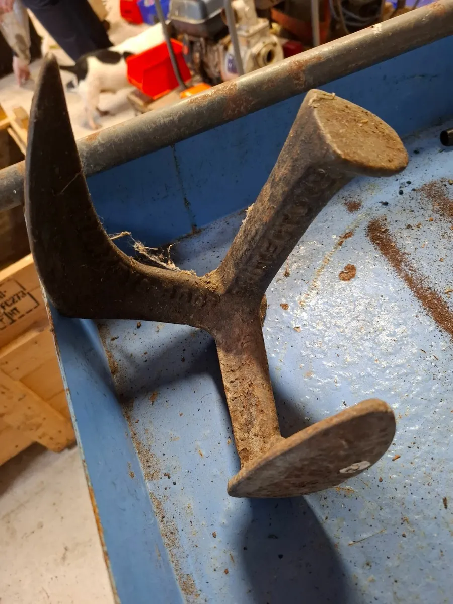 Antique Cobbler Cast Iron Shoe Anvil - Vintage Bla - Image 2