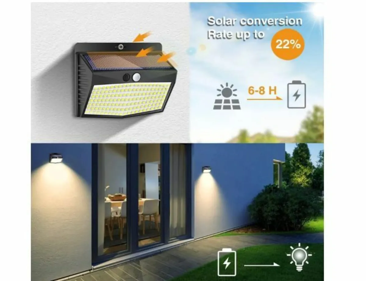 Solar Lights for Outdoor Use with Motion Sensor - Image 3