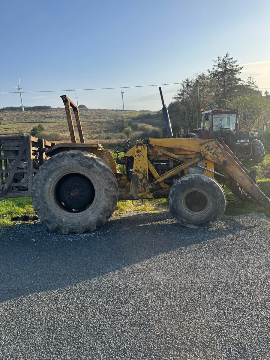 Massey Ferguson 165 digger - Image 3