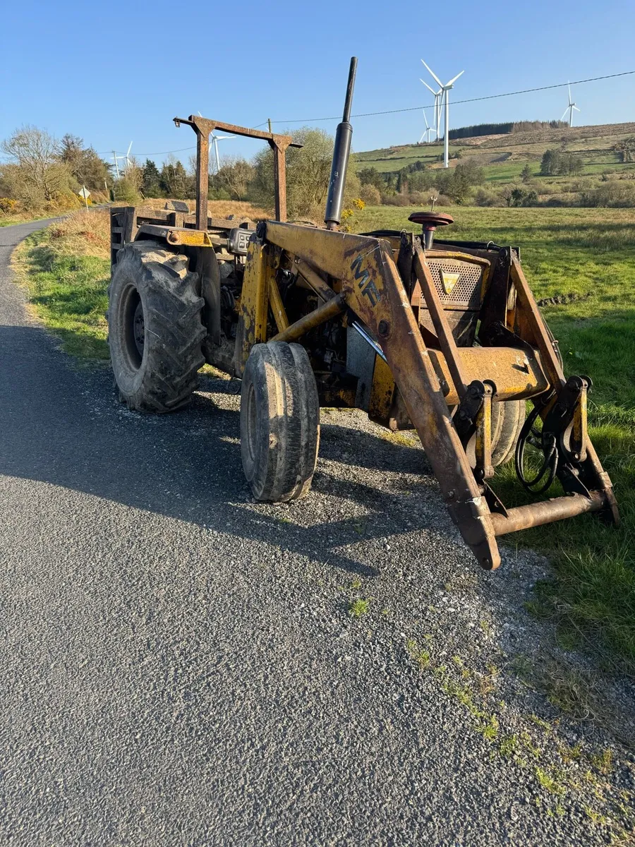 Massey Ferguson 165 digger - Image 4