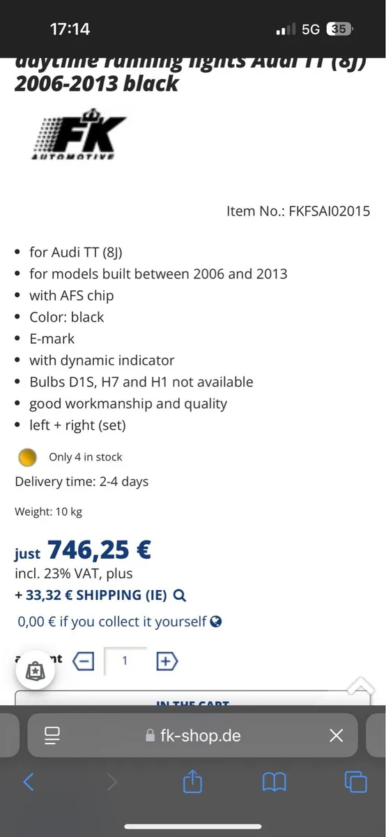 Audi TT headlights - Image 3