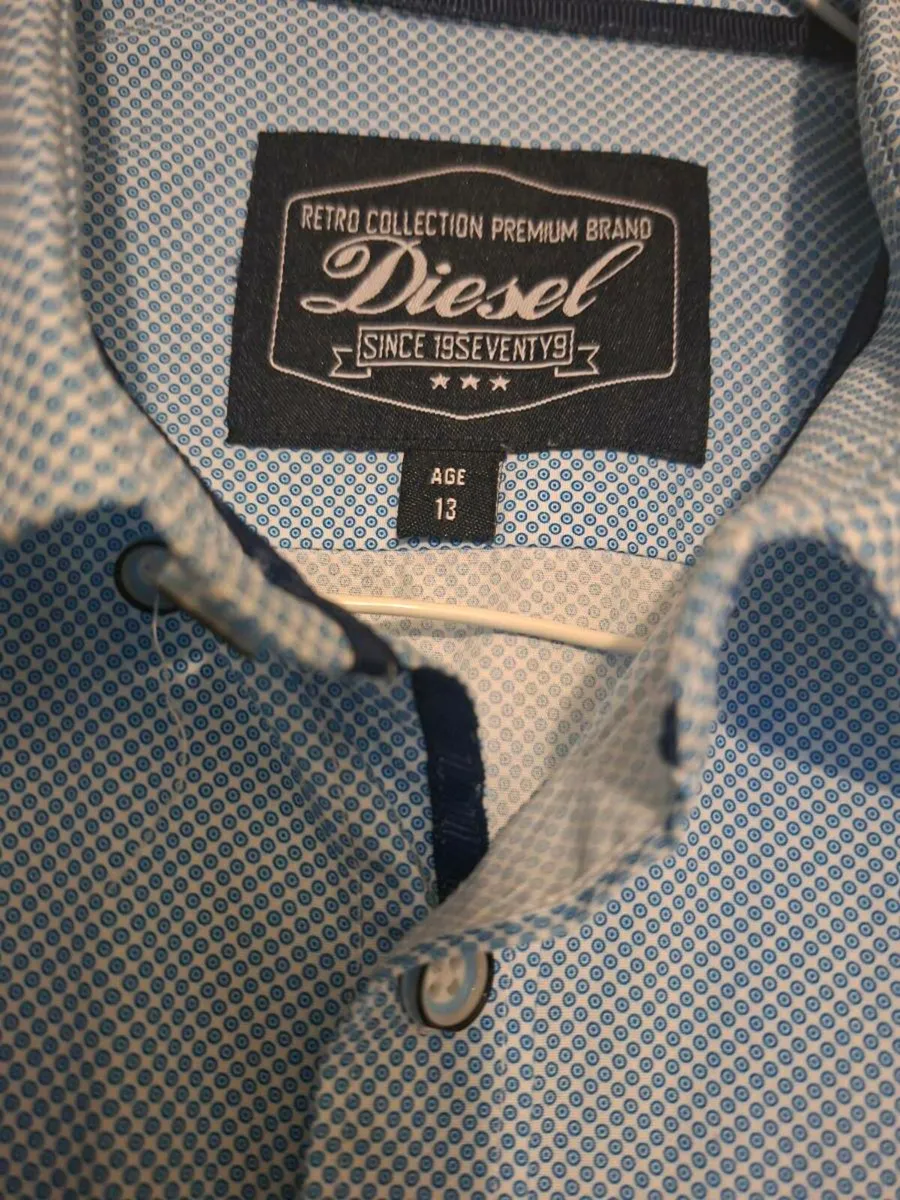 Boys Diesel Jacket and Shirt-Suit Confirmation - Image 4