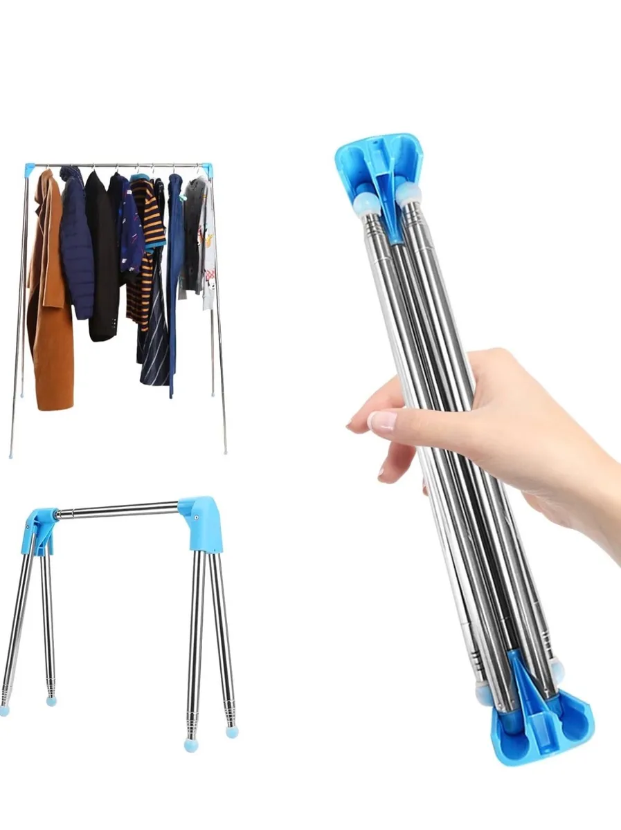 Portable Travel Garment Rack 13-28inch - Brand New - Image 1