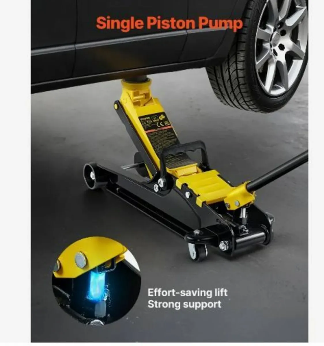 Floor Jack, 2.5 Ton Low Profile Floor Jack - Image 2