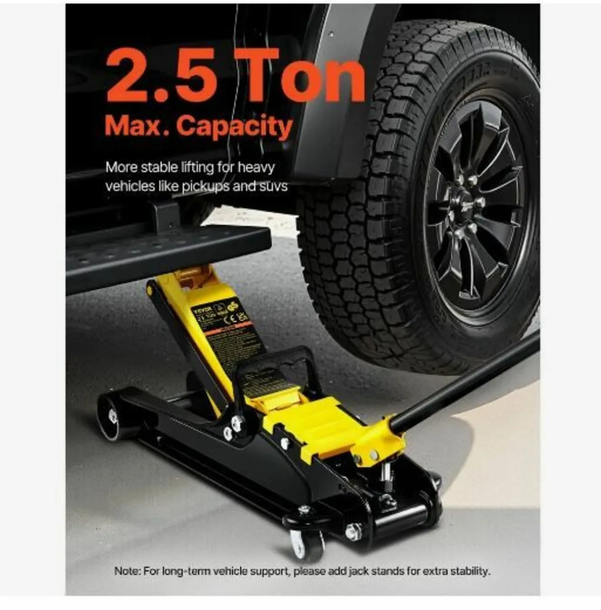 Floor Jack, 2.5 Ton Low Profile Floor Jack - Image 4