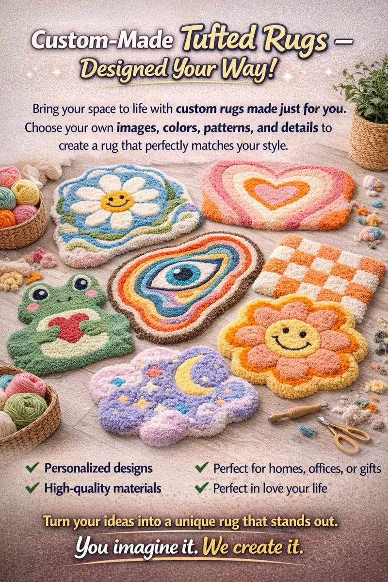 Custom made Tufted Rugs - Image 1