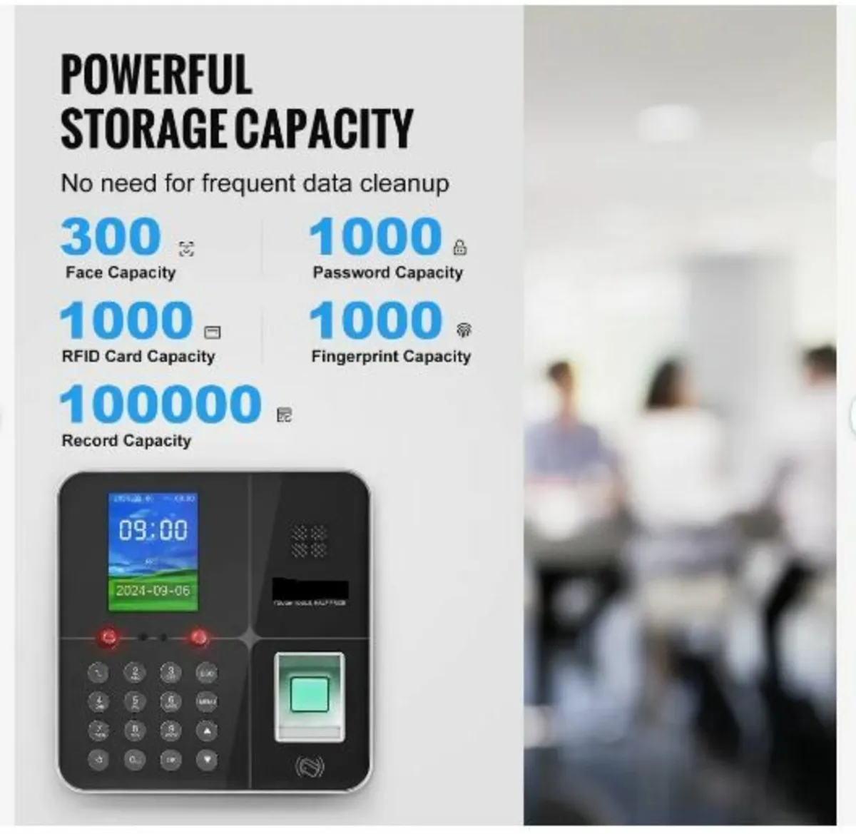 Time Clock, Employee Attendance Machine - Image 4