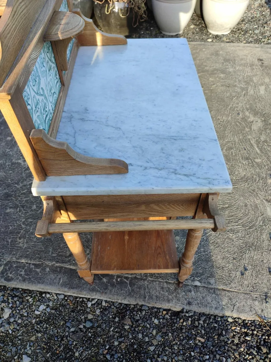 Marble Top Washstand - Image 3
