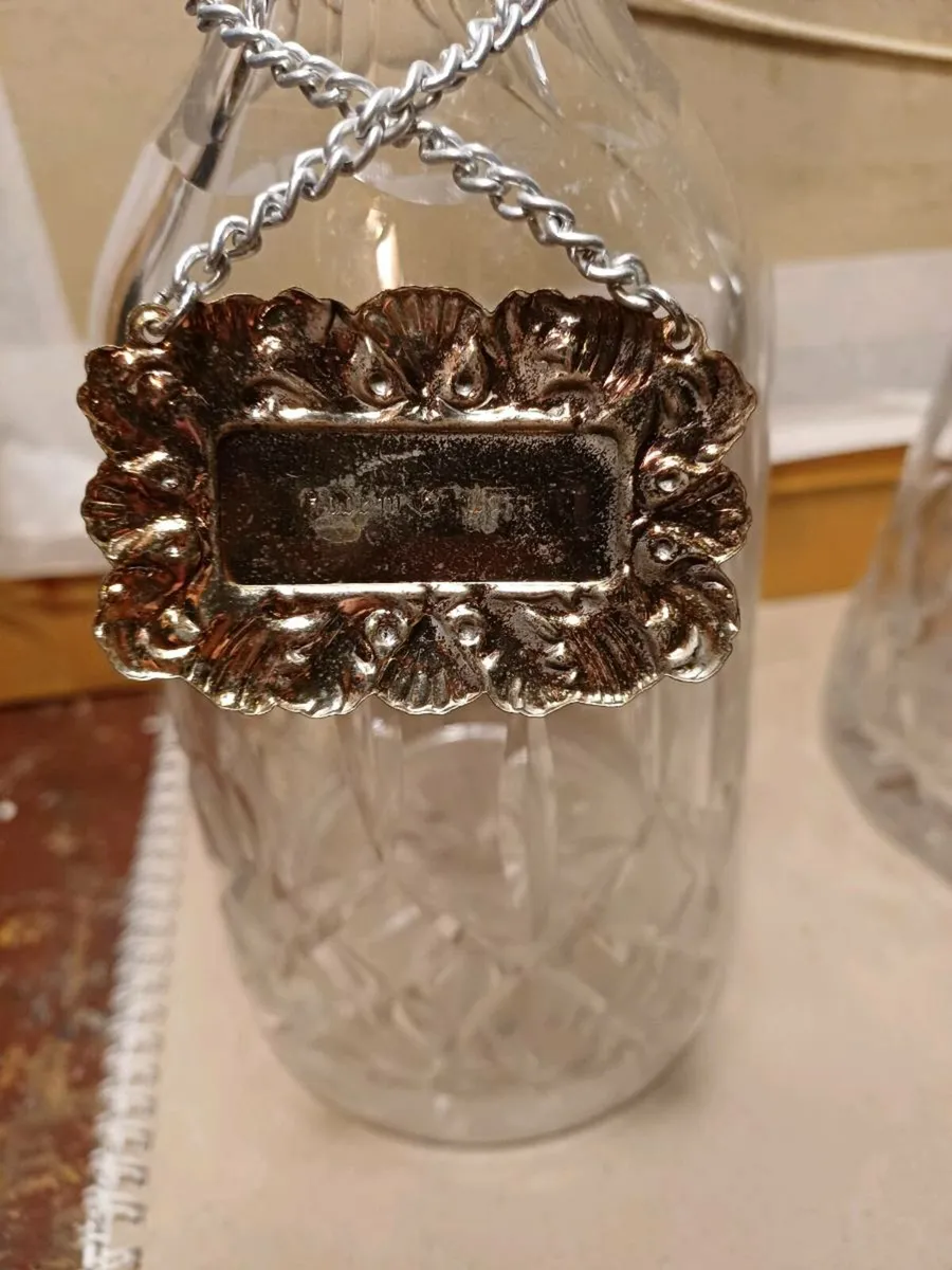 Vintage Crystal Decanters - Image 4