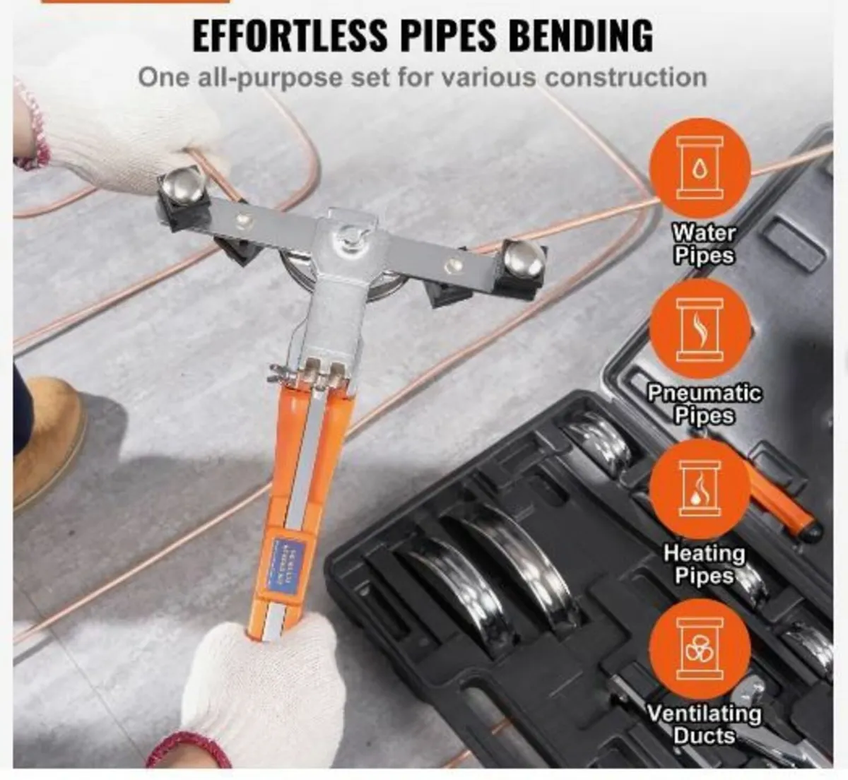 Pipe Tube Bender, 6.4mm-22.2mm - Image 4