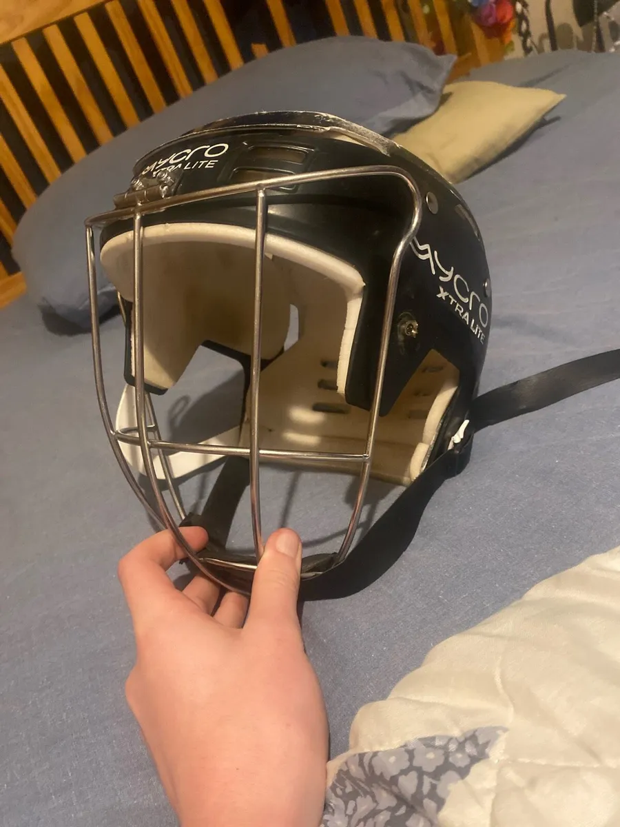 Mycro hurling helmet