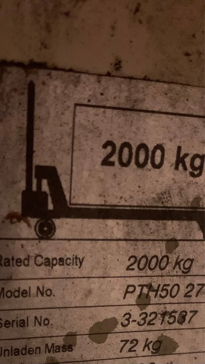 Pallet truck / trolley - Image 3