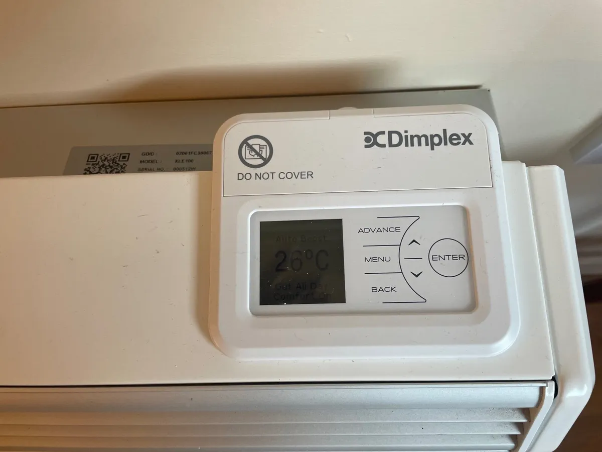 Dimplex XLE 100 1kw Economy Storage Heater - Image 2