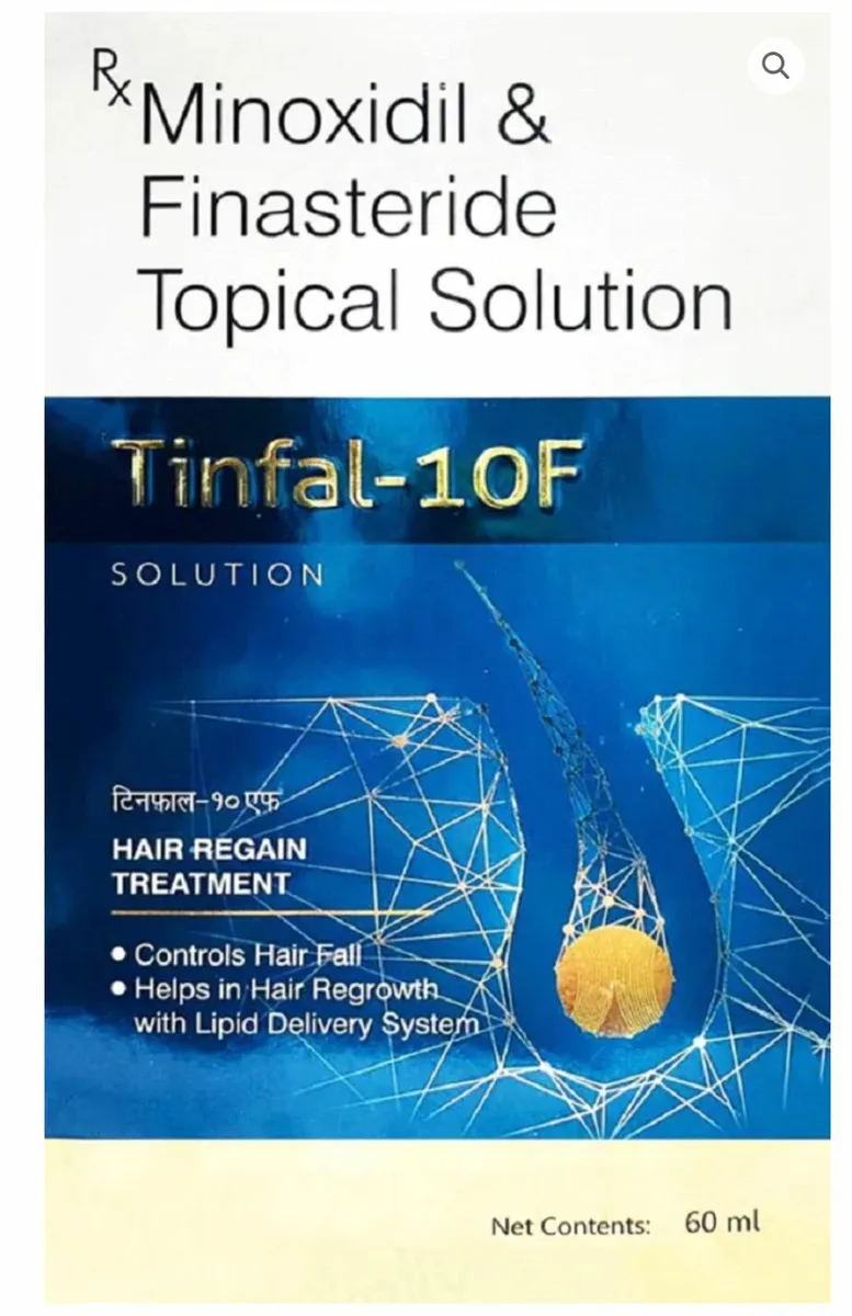 Tinfal 10F Minoxidil & Finasteride Topical Solutio