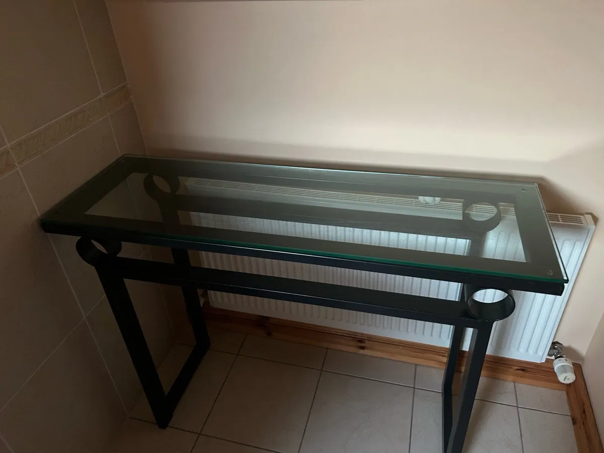 Glass table