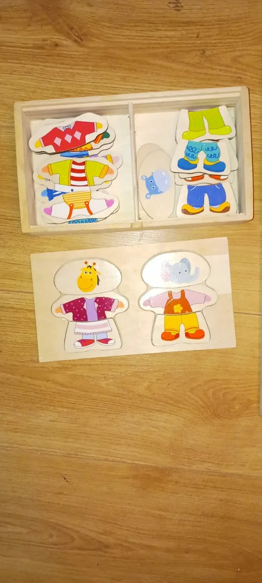 Kids wooden puzzles - Image 2