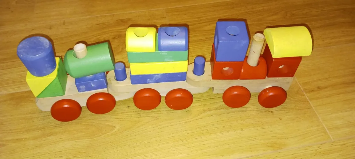 Wooden Train - Image 1