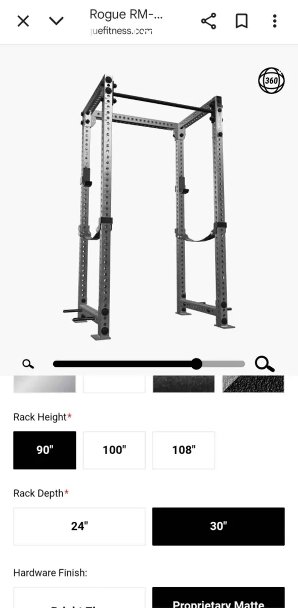 Rogue rm3 rack - Image 1