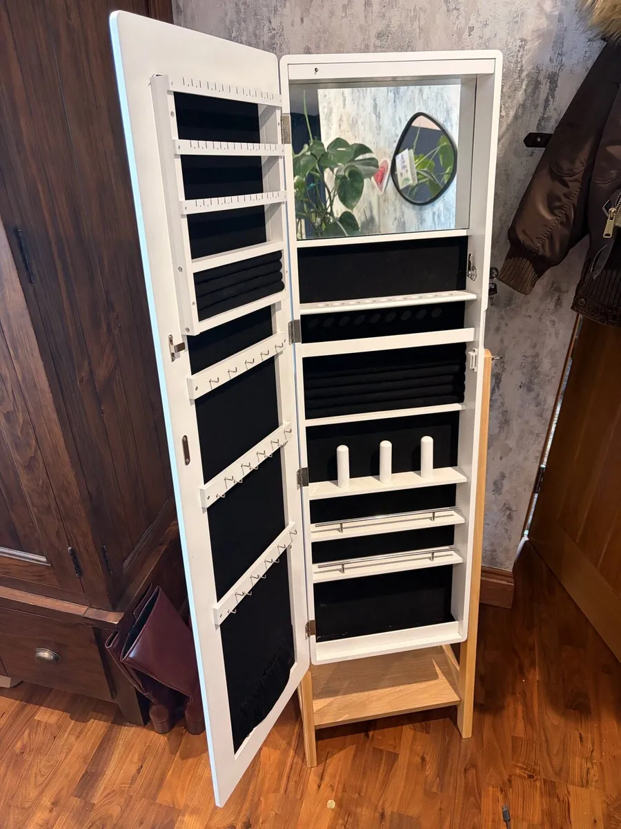 Vanity Mirror & Storage Dresser - Image 2