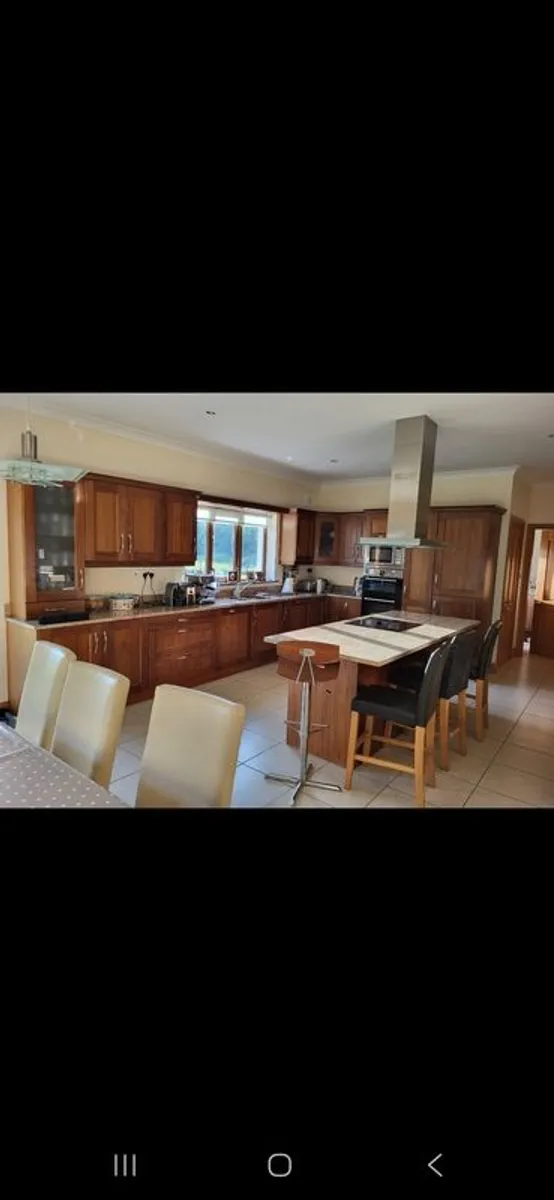Kitchen Units, granite work tops, wine rack and some integrated electrical appliances - Image 2