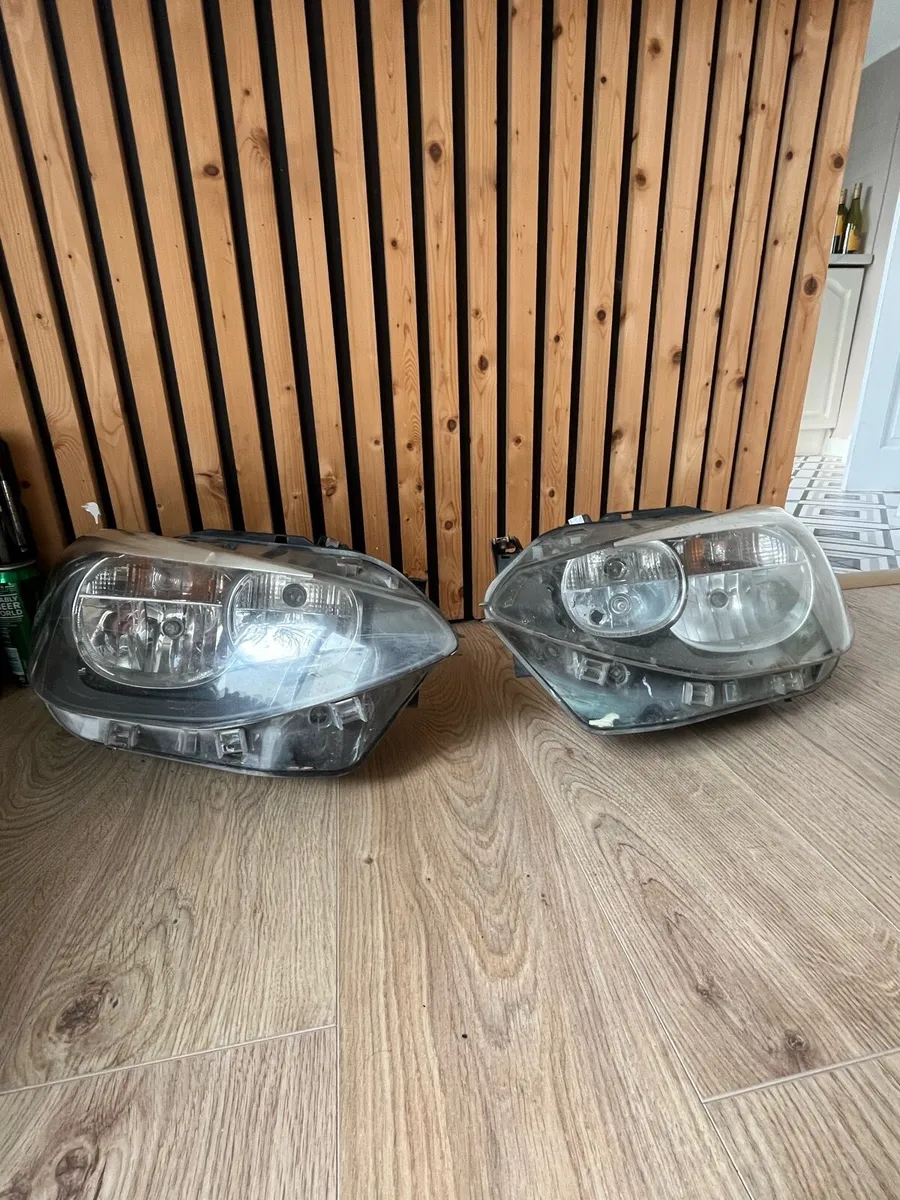 BMW headlights 1series - Image 1