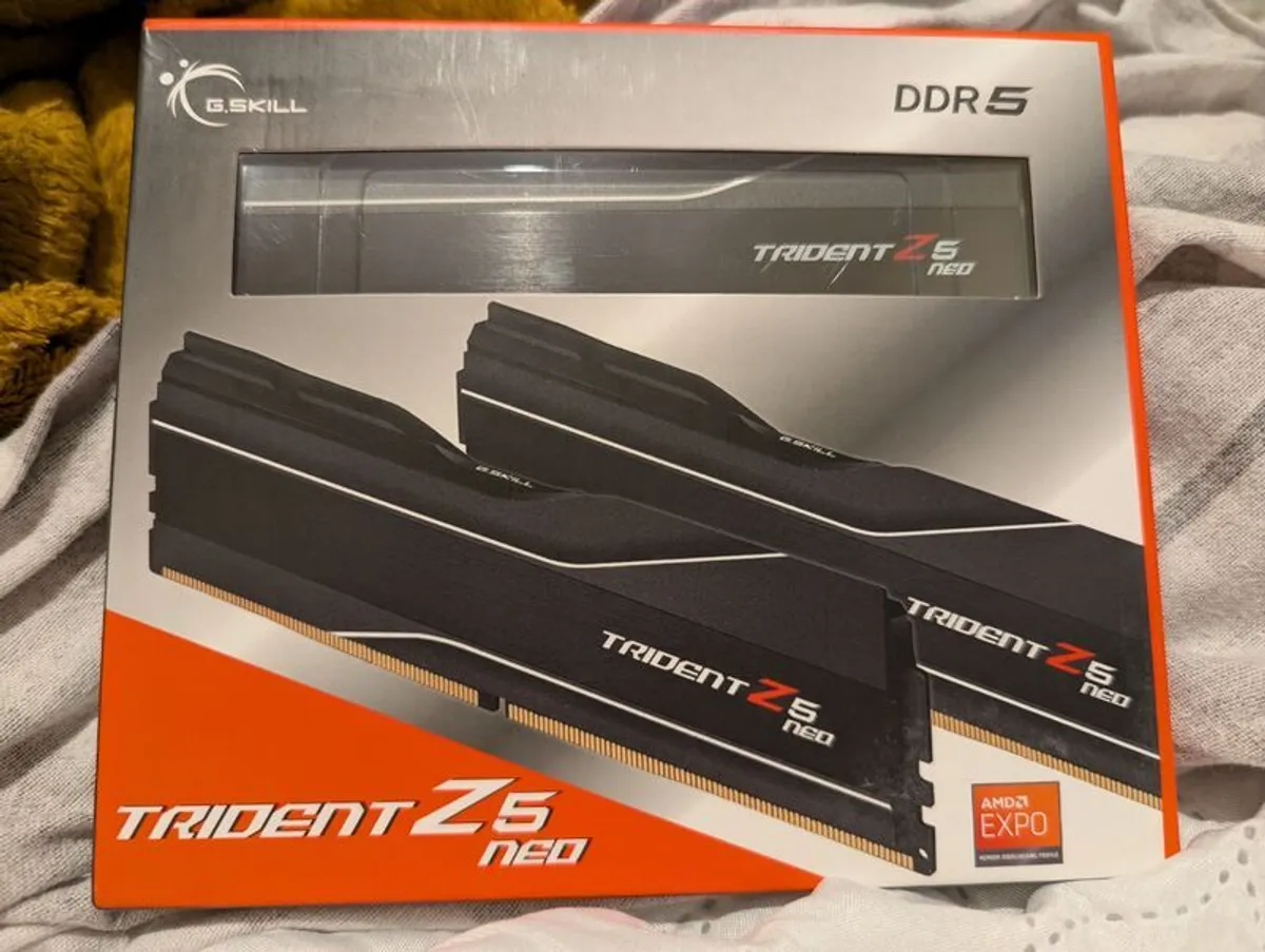 G.skill Ddr5 32gb (16x2) Trident Z5 Neo 6000 - Image 1