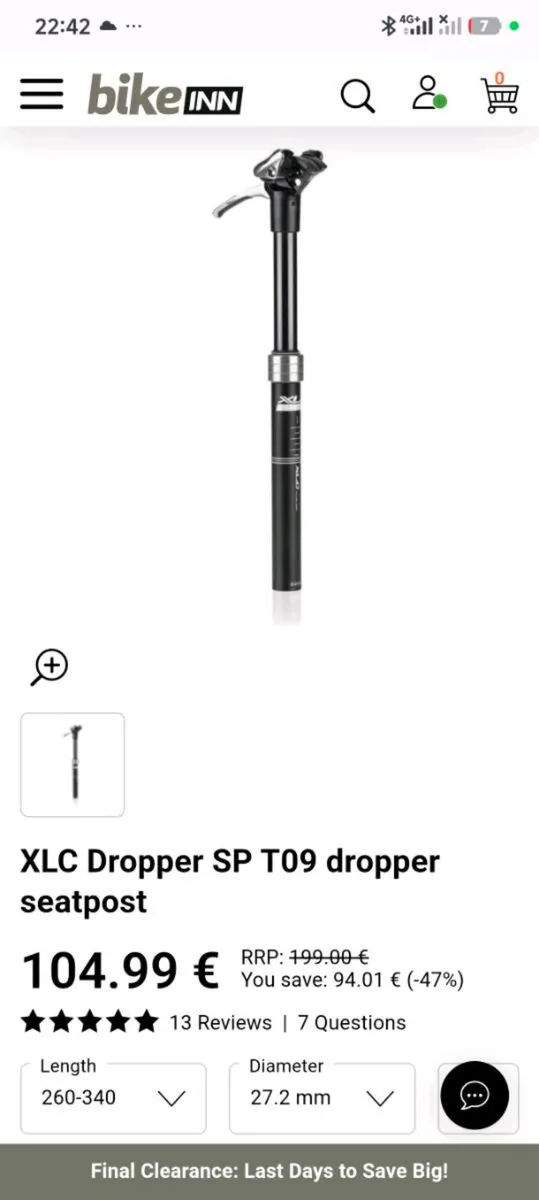Dropper Seatpost - Image 3