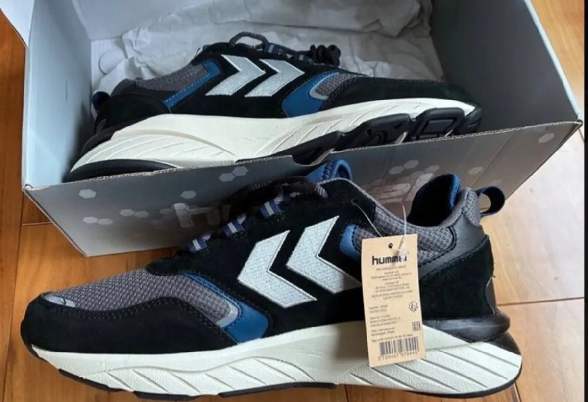 Hummel suede trainers - Image 1