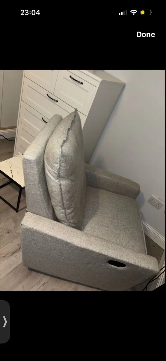 Pottery Barn Swivel Glider/Recliner Nursing Chair - Image 4