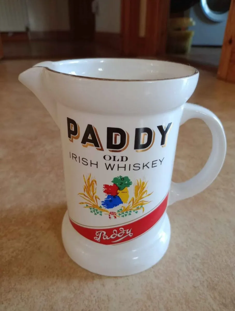 Vintage Paddy Old Irish Whiskey Water Jug - Image 2