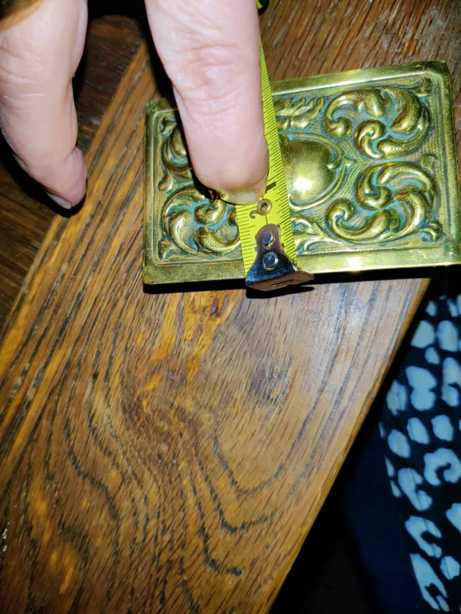 HUGE, VICTORIAN SOLID BRASS MATCHBOX ,Or Pill Box - Image 3