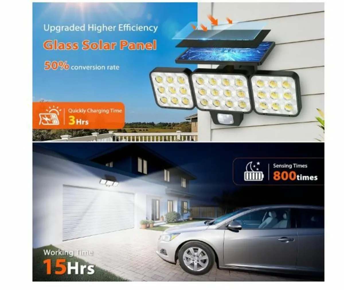 Solar Lights for Outdoor Use with Motion Sensor - Image 2