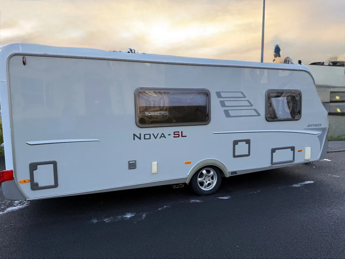 2008 Hymer Nova SL Caravan - Image 1